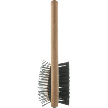 Mikki Bamboo Combi Brush, Eco-Friendly Bamboo, Small