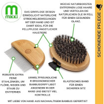 Mikki Bamboo Puppy And Kitten, Complete Grooming Solution Kit