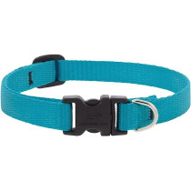 Lupinepet Cat Collar With Bell Basics, Aqua, 1/2 Inch, Aqua, 10/16 Inch