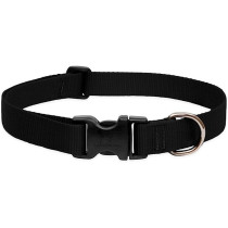 Lupinepet Dog Collar 1 Inch Width, Collar, 12/20, Black