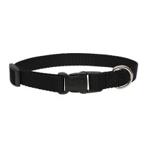 Lupinepet Dog Collar 9-14 Inch, 3/4 Inch Width, Black