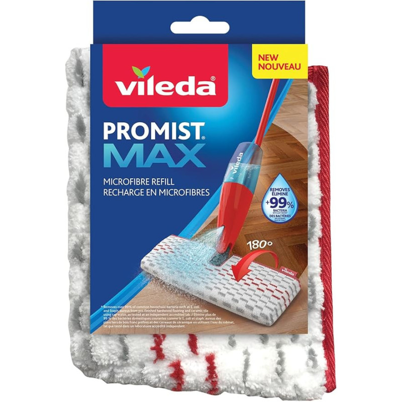 Vileda Promist Max Flat Floor Spray Mop Refill