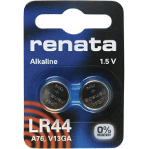 Renata Lithium Battery Lr44, 1.5 v