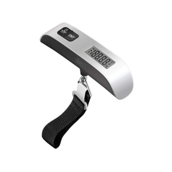Digital Luggage Weighing Scale Silver/Black