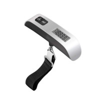 Digital Luggage Weighing Scale Silver/Black