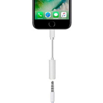 Headphone Jack Adapter For iPhone 7, White