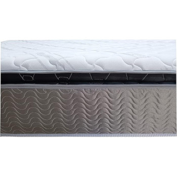 Deep Sleep Every Night Memory Foam And Innerspring Hybrid Medium Feel Mattress Double -120 X 200 Cm