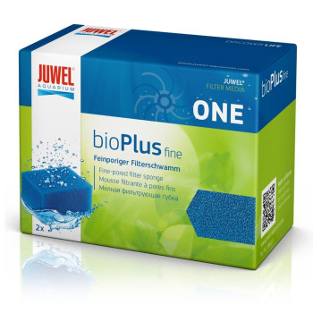 Juwel Aquarium Bioplus Fine Pored Filter Sponge, Blue