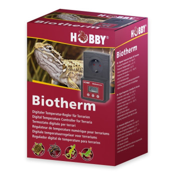 Hobby Biotherm Eco Terra Thermostat Digital Temperature Controller, Black