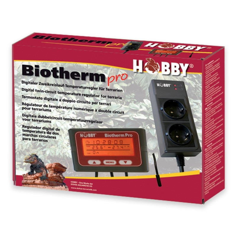 Hobby Biotherm Pro Digital Twin Circuit Temperature Regulator, Black