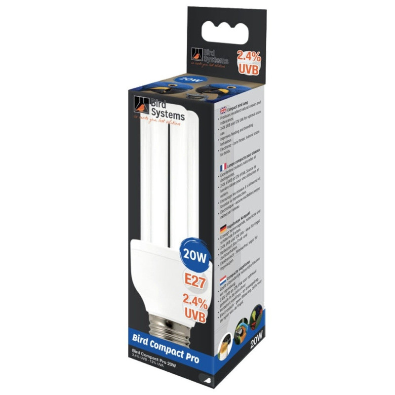 Bird Systems 20 Watts Bird Compact Lamp Pro, White