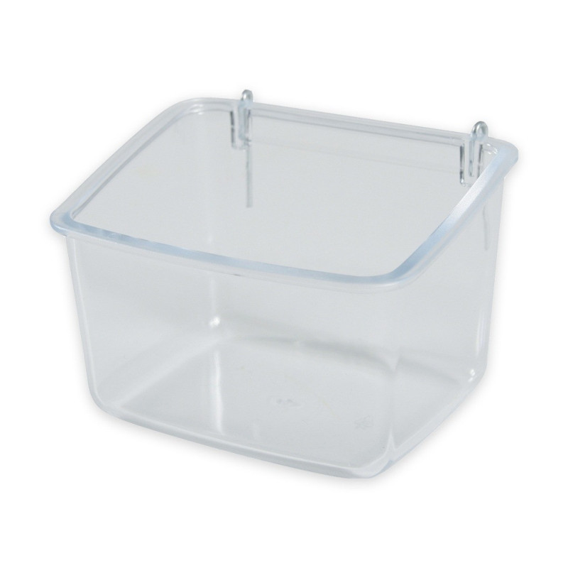 Zolux Bird Feeder For Budgerigars, Large Size, Transparent