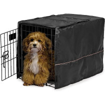 Midwest Black Polyester Crate Cover, Black, 22 Inches