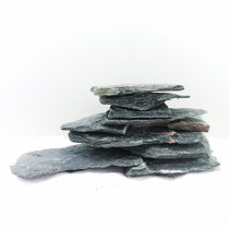 Sv Aquarium Deco Black Slate Rock, Extra Small, 7-10 cm