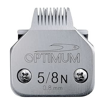 Vivog 5/8 N Optimum Grooming Blade For Dog, Silver, 0.8 mm