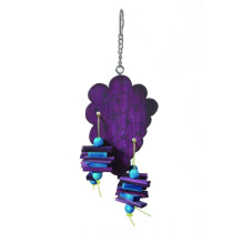 Collapet Blueberry Cat Toy Helping To Keep Your Feline Friend Entertained And Physically Fit, Purple/Blue