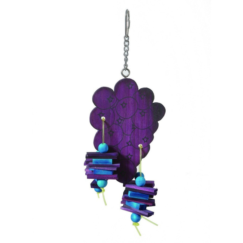 Collapet Blueberry Cat Toy Helping To Keep Your Feline Friend Entertained And Physically Fit, Purple/Blue