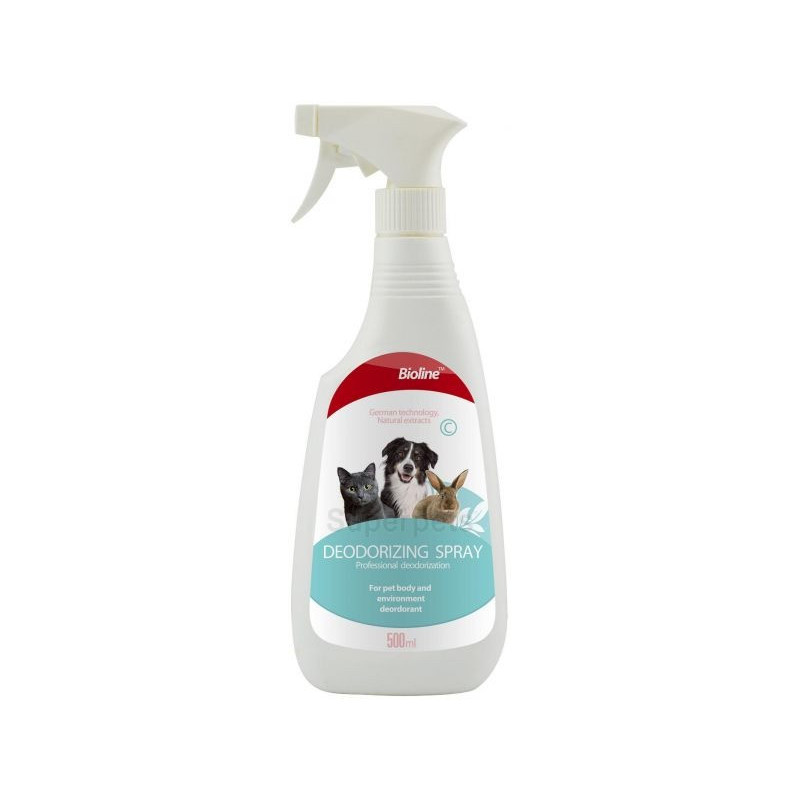 Bioline Deodorizing Spray For Pet Body And Environment Deodorant, 500 Ml