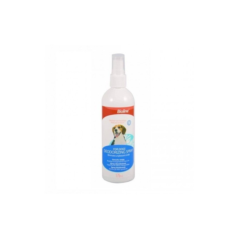 Bioline Deodorizing Spray For Dog, Eliminate Unpleasant Smells, 175 Ml