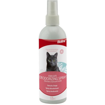 Bioline Deodorizing Spray For Cat, Eliminate Unpleasant Smells, 175 Ml