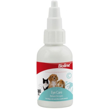 Bioline Eye Care Balsam For Eyes For Dog, Cat And Small Animals, 50 Ml