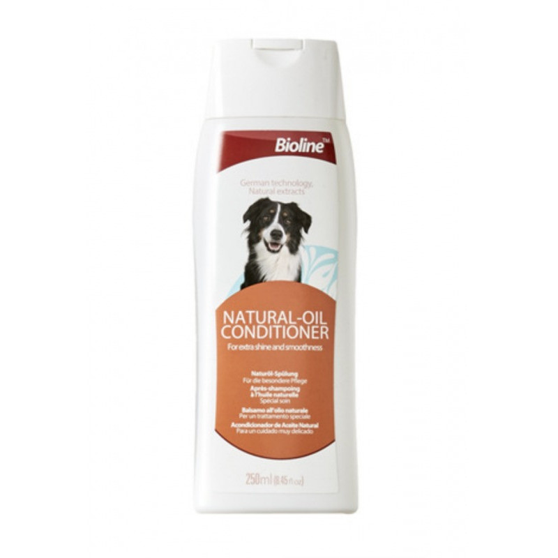 Bioline Natural Oil Conditioner For Dogs, 250 Ml