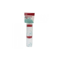 Bioline Replacement Tape For Pet Roller, 60 Pieces, 2 Pack, White