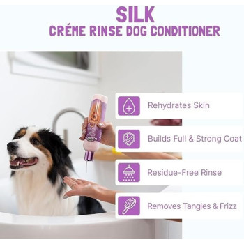 Bio-Groom Silk Cream Rinse Conditioner Safe And Cruelty Free, 909Ml