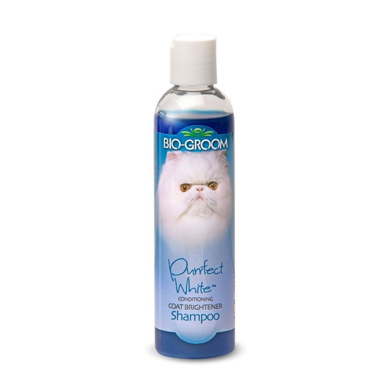 Bio Groom Purrfect White Conditioning Cat Shampoo, 227 Ml