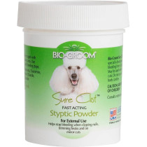 Bio-Groom Sure Clot Styptic Powder Quick Relief From Minor Injuries, 42.6 Ml