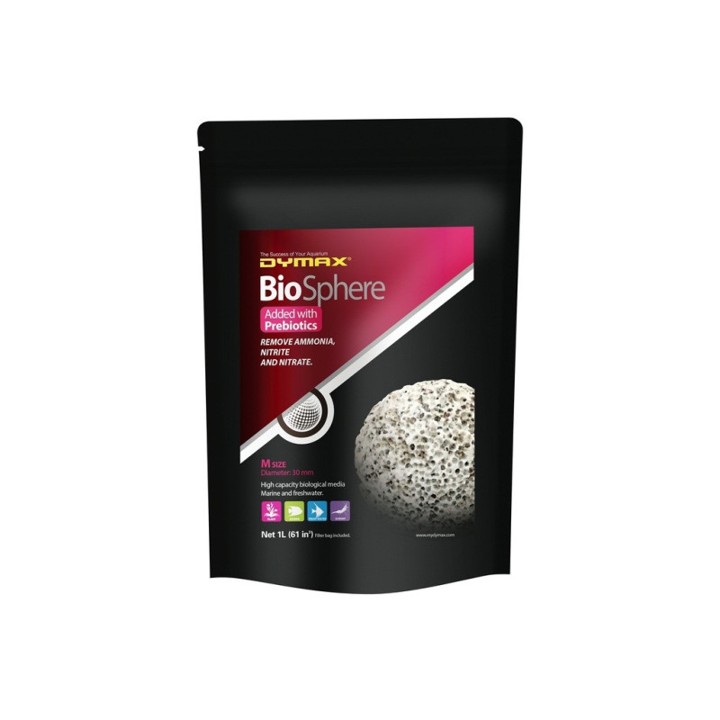 Dymax Bio Sphere Remove Ammonia And Nitrite, Medium Size, 1L