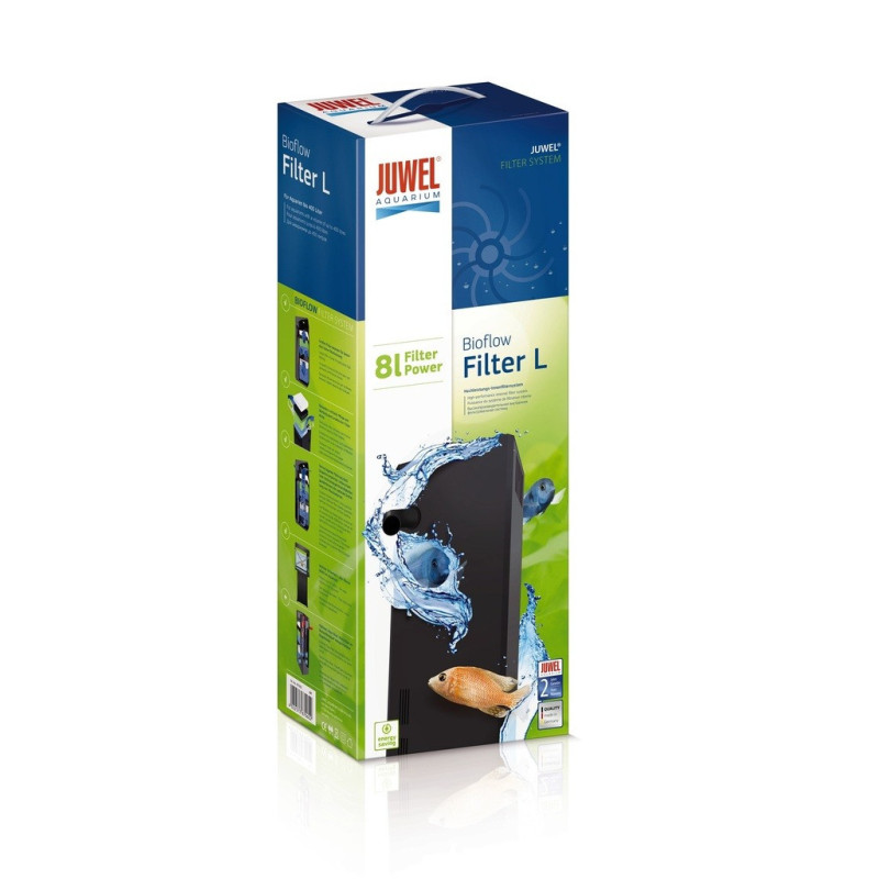 Juwel Aquarium Bio Flow Filter Powerful Pump And Well-Designed Flow System, Large, 8L