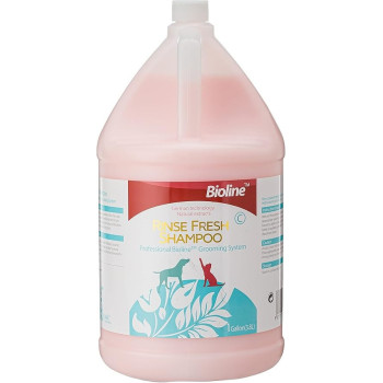 Bioline Cat And Dog Shampoo Rinse Fresh Shampoo, 3.8 Litre