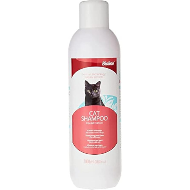 Bioline Cat Mild High-Quality Shampoo Made For Cats, 1L