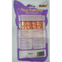 Bioline Cat Treats Tuna And Scallop Snacks, 5 X 15Gm