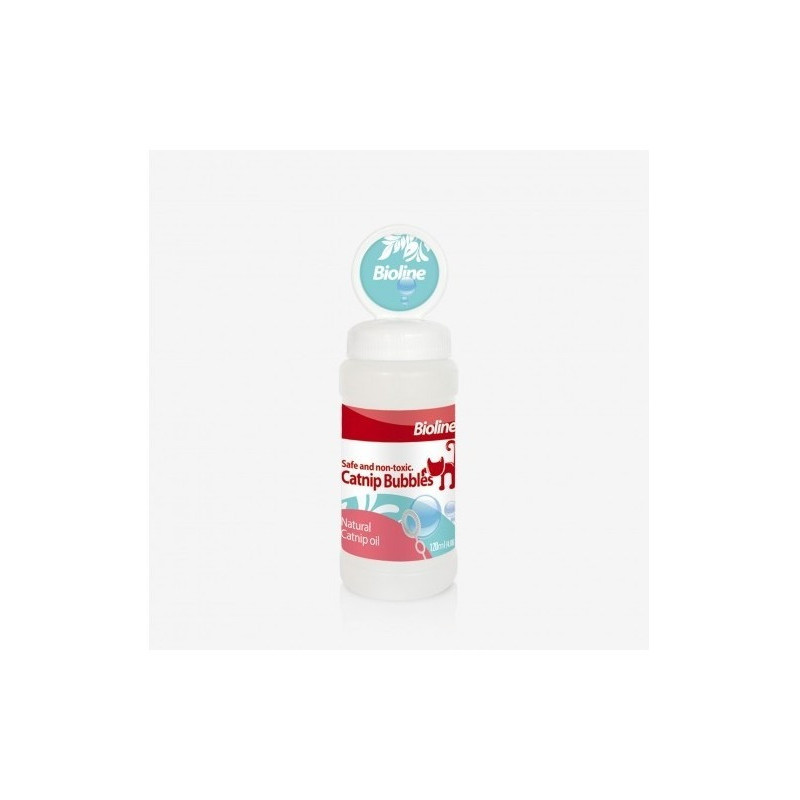 Bioline Catnip Oil Bubbles Engaging And Entertaining For Playtime, 120 Ml