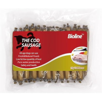 Bioline Cod Sausage For Dogs With High-Quality Protein, 15G X 30Pcs