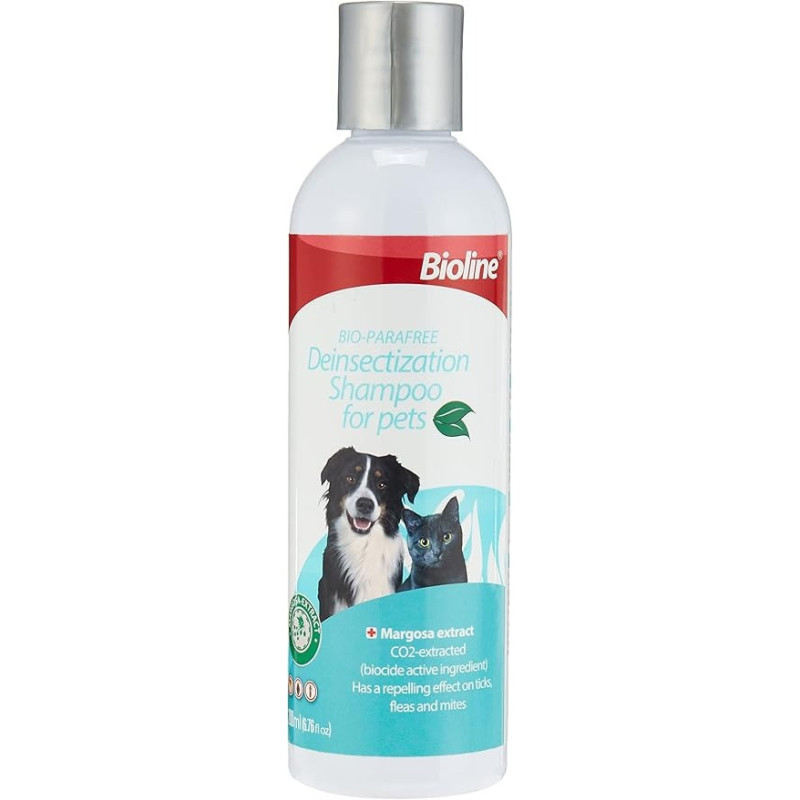 Bioline Deinsectization Shampoo For Pets, 200 Ml