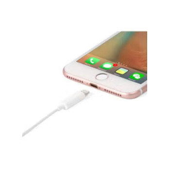 Lightning To 3.5 mm Female Aux Audio Adapter For Iphone 7, White