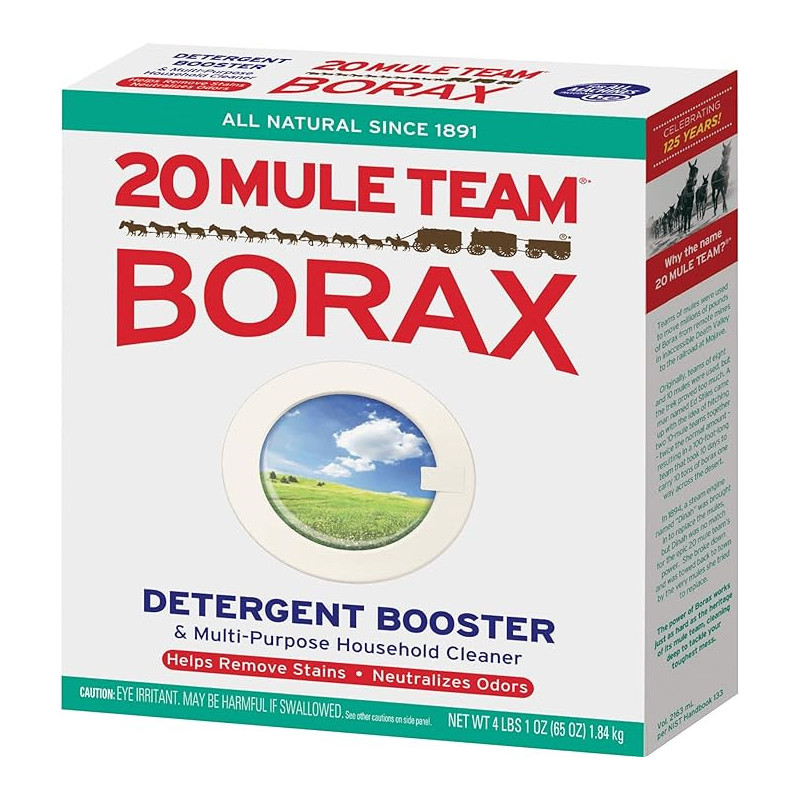 Borax 20 Mule Team Detergent Booster, 65 Oz