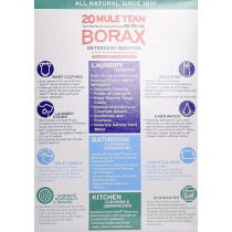 Borax 20 Mule Team Detergent Booster, 65 Oz