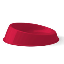 Georplast 400Ml Vibrissa Bowl For Cat, Large (19 x 5H), Red