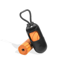 Zee.Dog Poop Bag Dispenser With Compostable Refill, Black