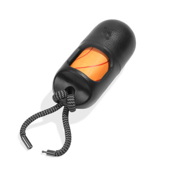 Zee.Dog Poop Bag Dispenser With Compostable Refill, Black