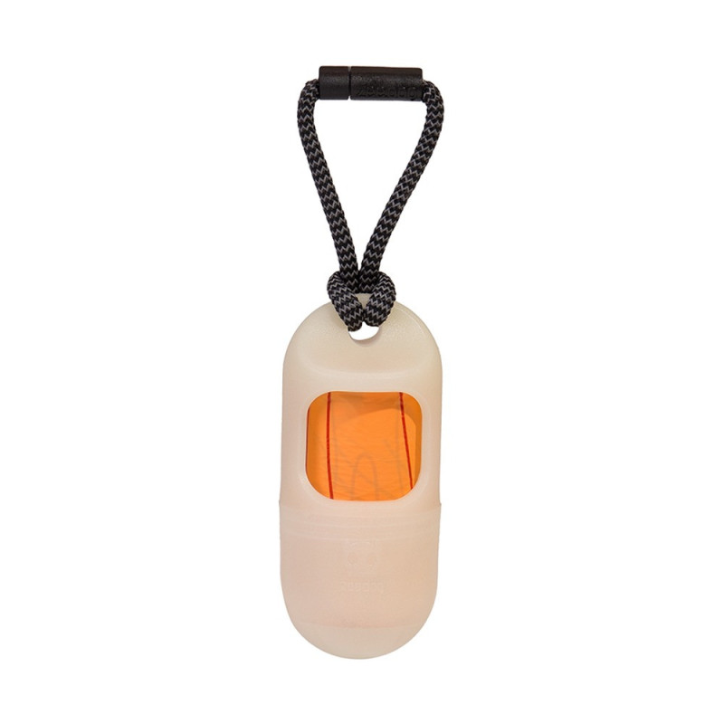 Zee.Dog Poop Bag Dispenser With Compostable Refill, Glow