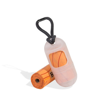 Zee.Dog Poop Bag Dispenser With Compostable Refill, Transparent
