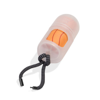 Zee.Dog Poop Bag Dispenser With Compostable Refill, Transparent