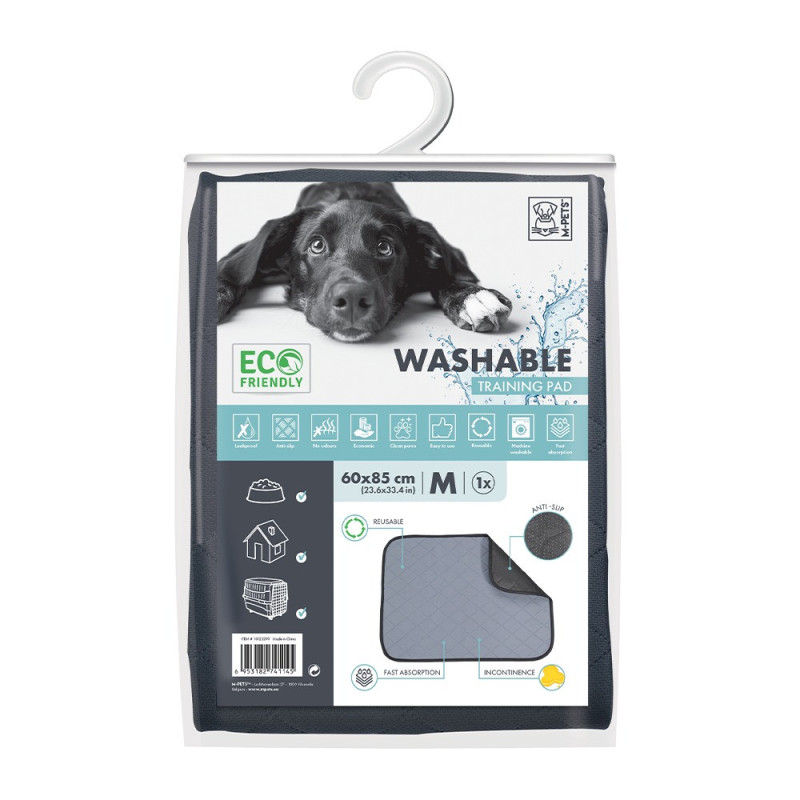 M-Pets Washable Training Pad For Dog, Medium (60 x 85Cm)