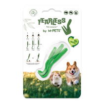 M-Pets Fearless Eco Tick Remover Set of 3 Sizes, Green