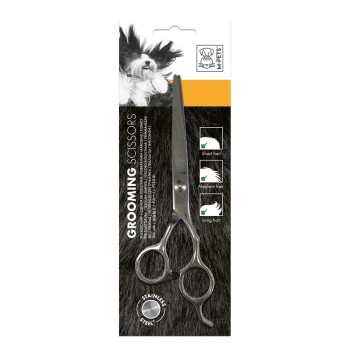 M-Pets Grooming Scissors Stainless Steel For Dog And Cat, Silver